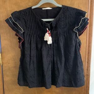 Tassel fun blouse